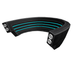 Cyberpunk Collar - Hydro Blue