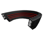 Cyberpunk Collar - Vicious Red