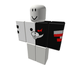 😎DANGANRONPA Hoodie w Red white black sleeves 😎