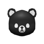 Dark Bear Cub Mask