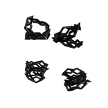 Dark Black Chain Wraps