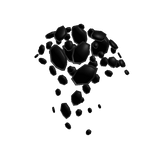 Dark Black Fractured Platebody