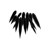 Dark Black Tendril Robe