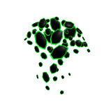 Dark Green Fractured Platebody
