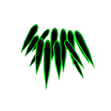 Dark Green Tendril Robe