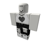 🔥𝓐𝓶𝓪𝔃𝓲𝓷𝓰🔥 Dark Heart white tank & choker 