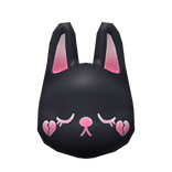Dark Heartbroken Bunny Mask