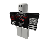 dark hk hello kitty with tattoos emo