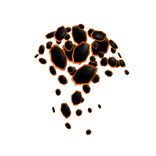 Dark Orange Fractured Platebody