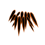 Dark Orange Tendril Robe