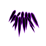 Dark Purple Tendril Robe