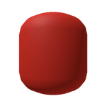 Dark Red Empty Blank Faceless Skin Tone Head