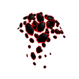 Dark Red Fractured Platebody