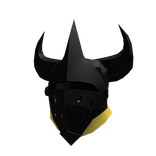Dark Royal Cursed Knight Helmet