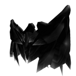 Dark Shy Angel Wings-Back