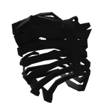 Dark Skeleton Ribcage Woman Rig