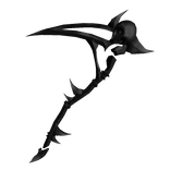 Dark Skeleton Scythe