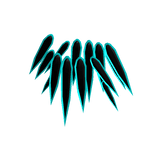 Dark Teal Tendril Robe