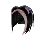 Dazzling Darling in Pink Framed Black & Purple