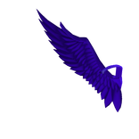 Deep Blue Shoulder Wing (Right)