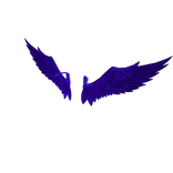 Deep Blue Shoulder Wing Set