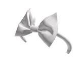 Delicate White Bow