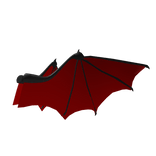 Demon Spooky Bat Wings