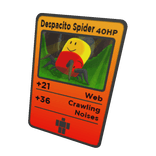 Despacito Spider Trading Card