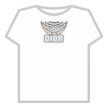 Dior chain silver iced out