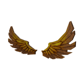 DIY Golden Bloxy Wings