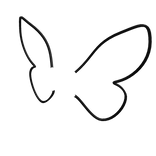 Doodle Butterfly Wings