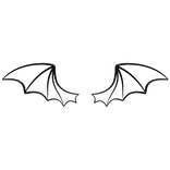 Doodle Devil Wings