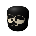 Doodled Mask - Tired & Smug