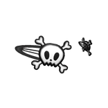 Double Skull Hairclips