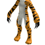 🐱 Dressable Cat Fursuit (Orange w/ Stripes) 🐱