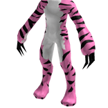 🐱 Dressable Cat Fursuit (Pink w/ Stripes) 🐱