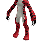 🐱 Dressable Cat Fursuit (Red w/ Stripes) 🐱