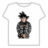 Goku Drip Shirt - shirt - Roblox