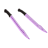 Dual Purple Energy Sabers