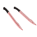 Dual Red Energy Sabers