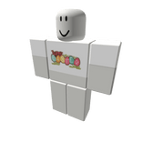 Easter crop top white