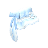 Elegant Bunny Trendy Hat in Blue