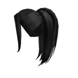 Elegant Ponytail w/o bangs