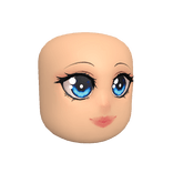 Elegant Princess Head (Blue Eyes) 