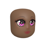 Elegant Princess Head (Purple Eyes) 