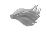 Elegant Winter Wolf Tail