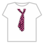 eli's cl0s3t ✰ GYARU Gyaruo Scene Pink Leopard Tie