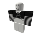 Emo Chain Top crop goth black anime polo stripes