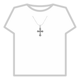 Free Roblox T-shirt black rock star corset ♣️