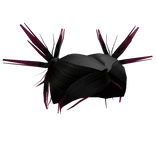 Emo Grunge Hair Spikes Black and Pink
